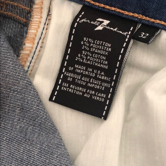 BRAND NEW 7 for all Mankind Slim Illusion Jeans! - Picture 6 of 6